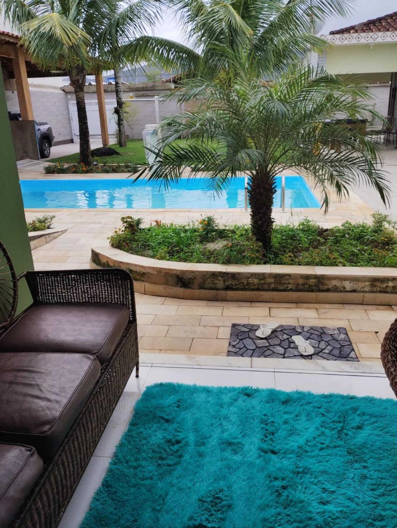 Piscina 6 Quarto 300M Praia Jardim Churrasqueira 16 Pessoas Garagem 3 Carros Monitoramento 24 Horas Mesa De Sinuca Itanhaém エクステリア 写真
